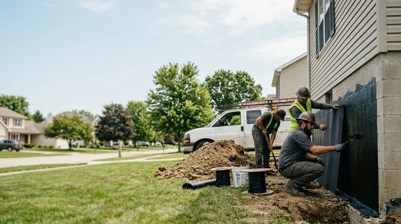 Basement Waterproofing in Lore City, OH near me